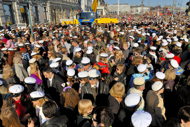 Finland's Leisure Stock Photography. Partying on the Helsinki streets, Helsinki, Finland.